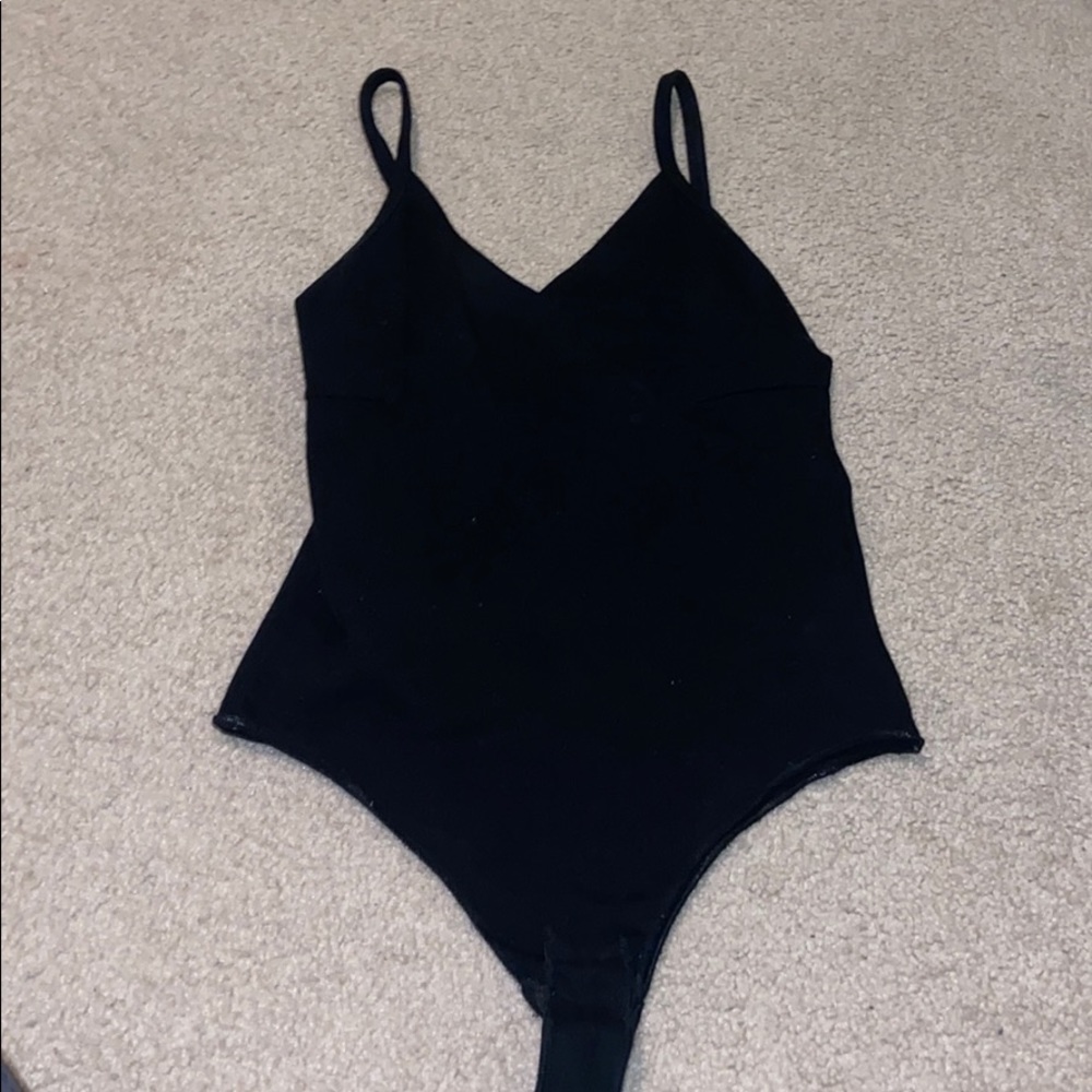 Black Brandy Melville Amara bodysuit